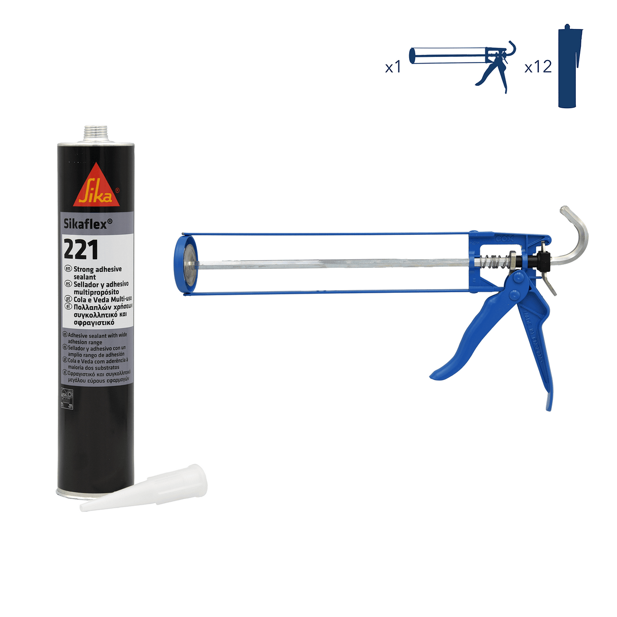 SIKAFLEX 221 WHITE BUNDLE