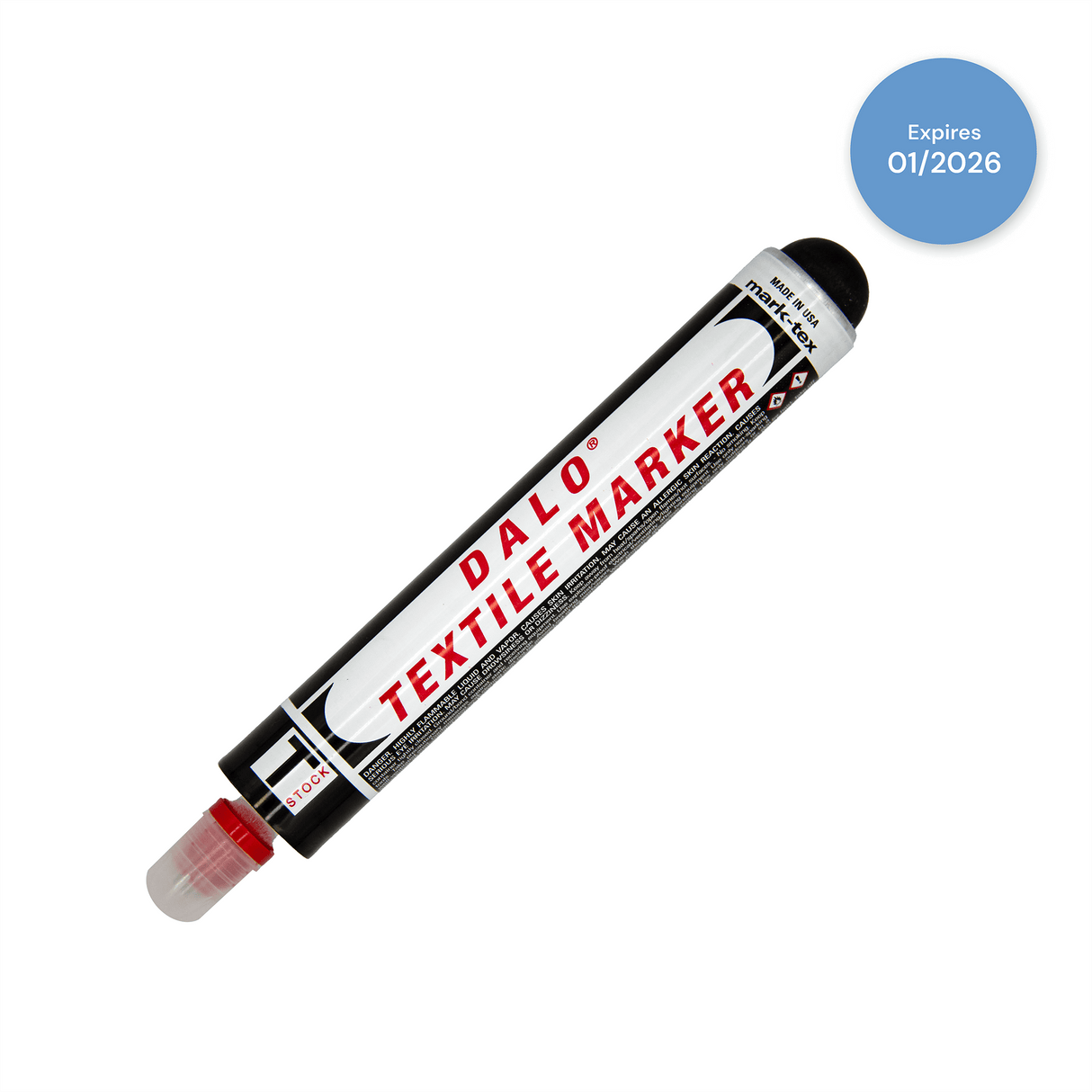Dalo Textile Steel Red Marker Pen (Medium)