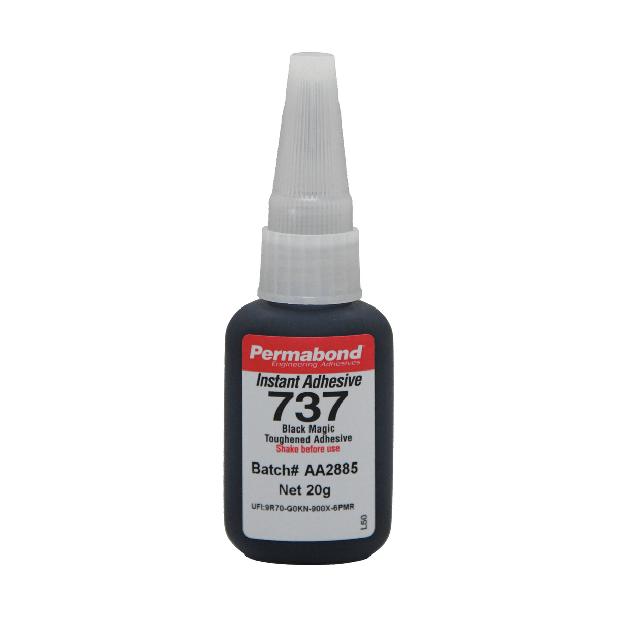 Permabond 737 Toughened Cyanoacrylate Adhesive 20g