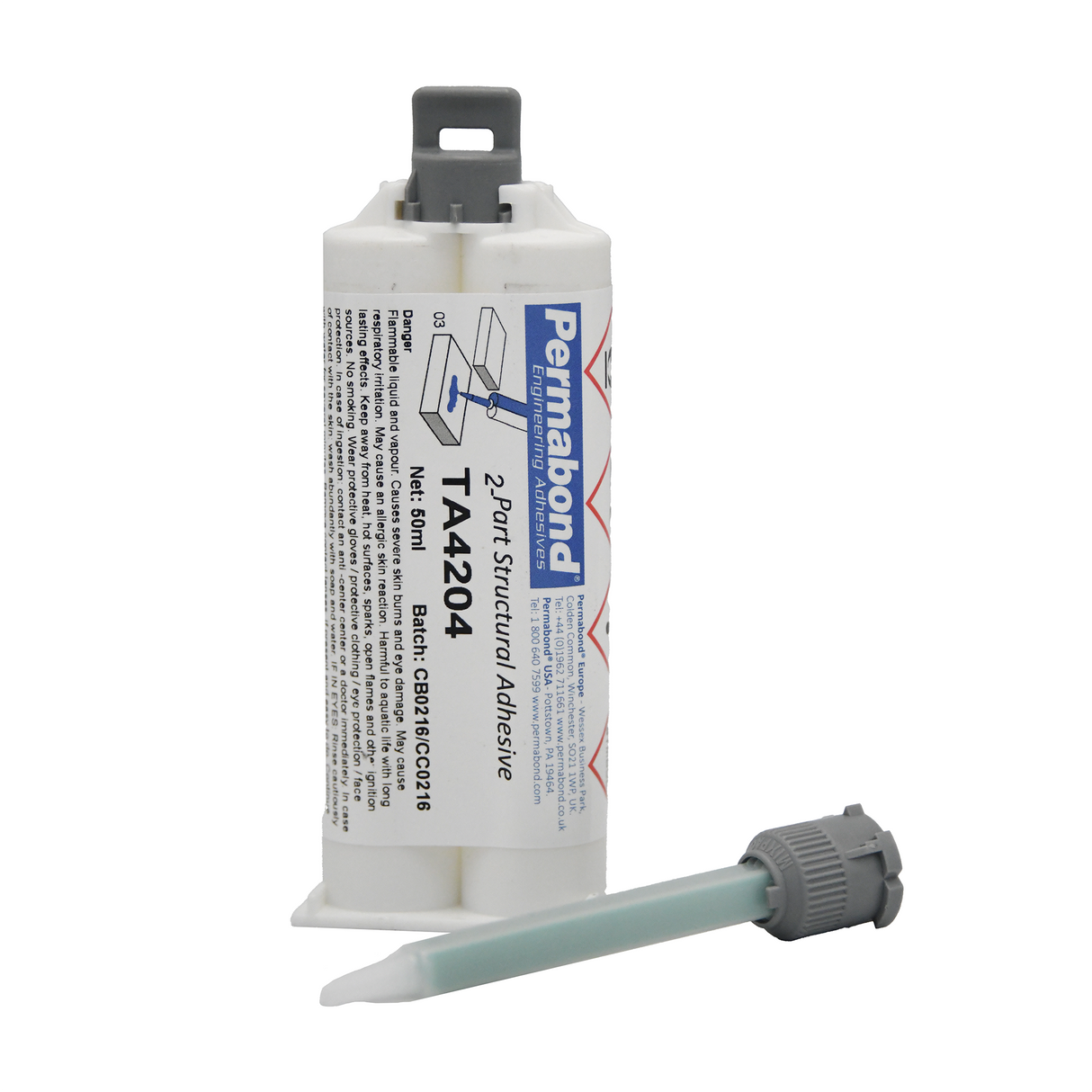 Permabond TA4204 50ml Toughened Acrylic Adhesive