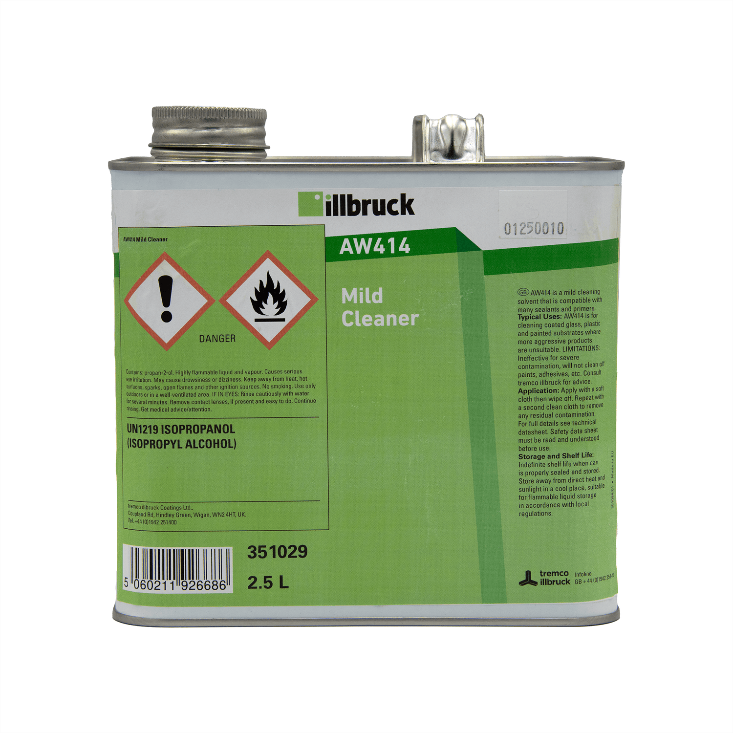 Tremco AW414 Cleaner 2.5L