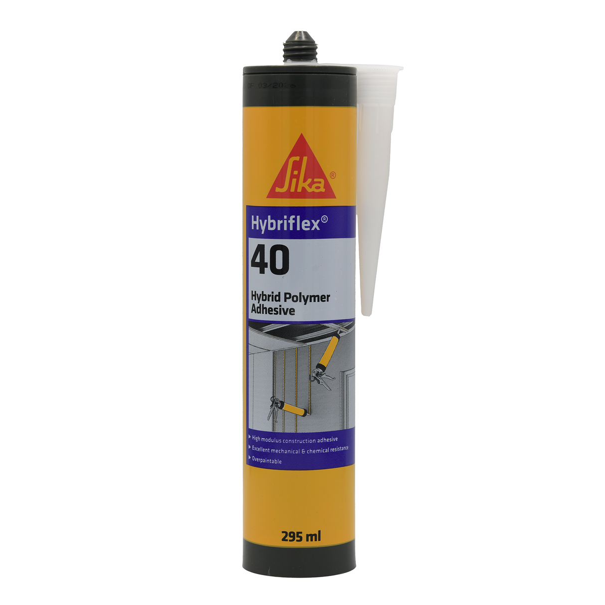 Sika Hybriflex High Grab Tecnic Adhesive/Sealant 40 Grey 290ml