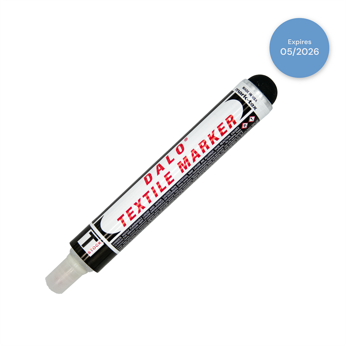 Dalo Textile Steel Red Marker Pen (Fine)
