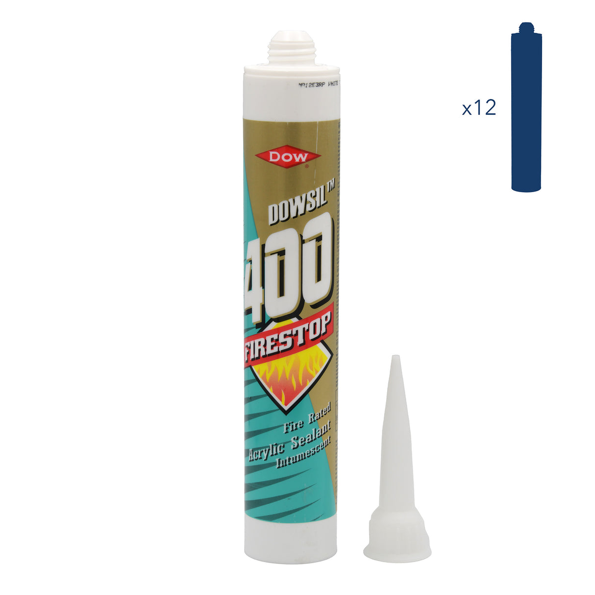 Dow Corning Dowsil 400 Firestop Silicone Sealant 380ml White