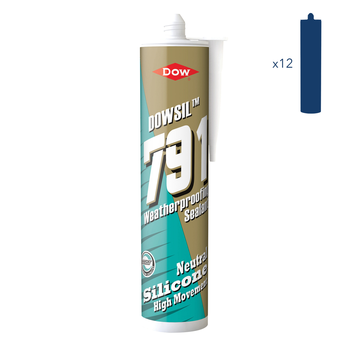 Dow Corning Dowsil 791 Weatherproofing Silicone Sealant 310ml