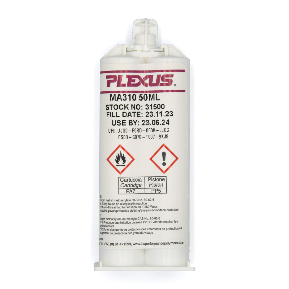 ITW Plexus MA310 Methacrylate Adhesive (Cream) 50ml