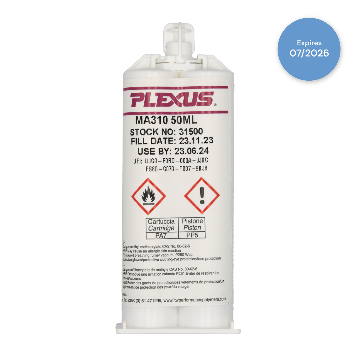 ITW Plexus MA310 Methacrylate Adhesive (Cream) 50ml