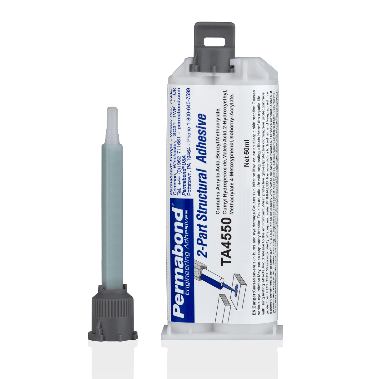Permabond TA4550 50ml Toughened Acrylic Adhesive