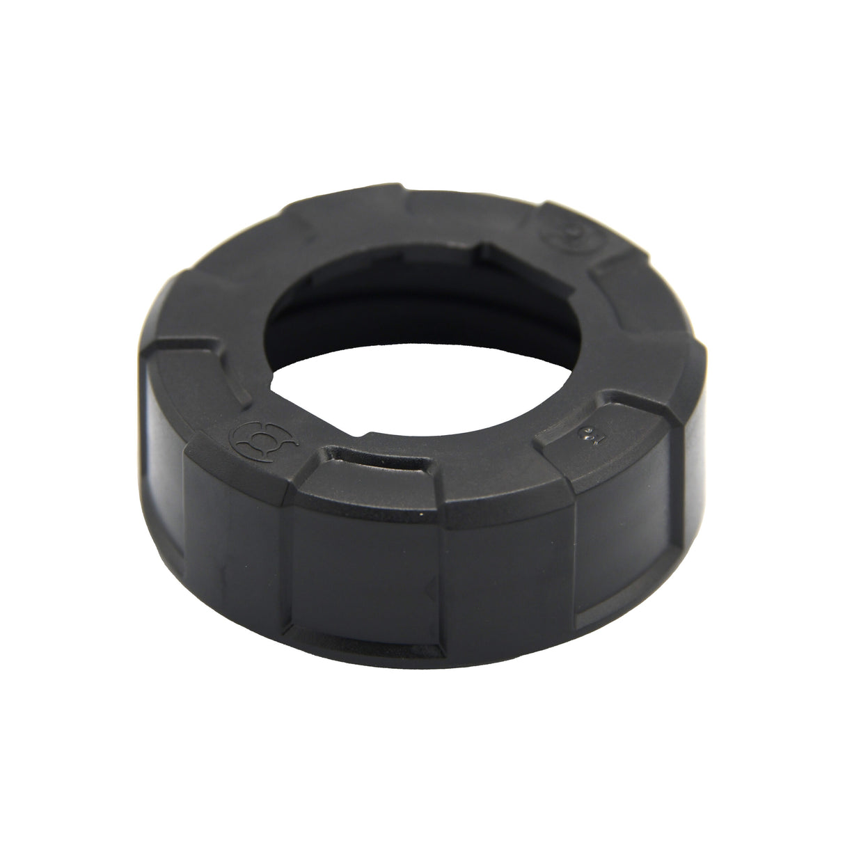 Black Plastic Two Start End Cap