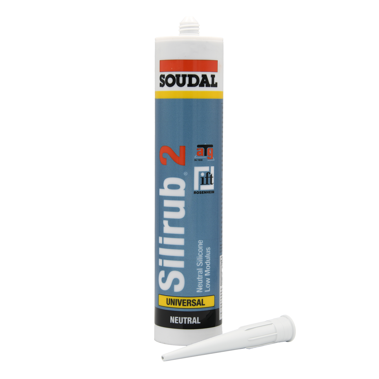 Silirub 2 Premium Silicone Sealant 300ml White